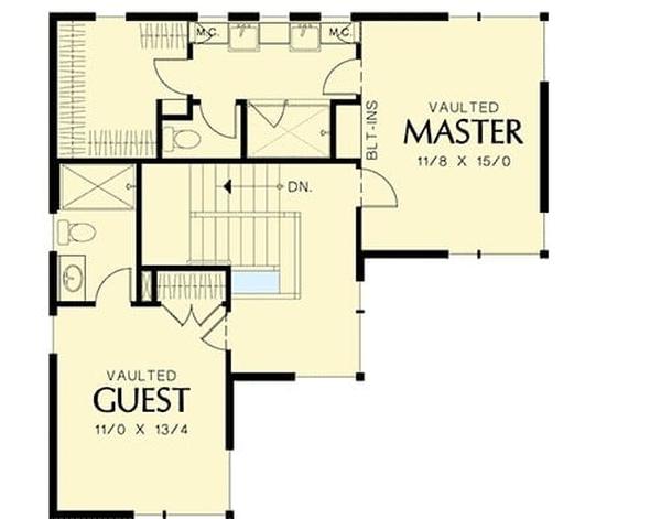 0356 two story 2 bedroom mid century modern home smallhometours 18