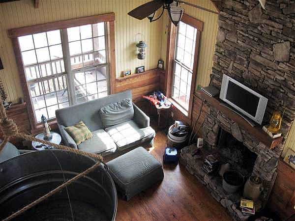 0358 two story 2 bedroom cabin retreat smallhometours 9