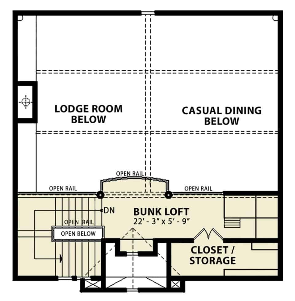 0362 07460B snow cap cottage b architectural designs smallhometours 11