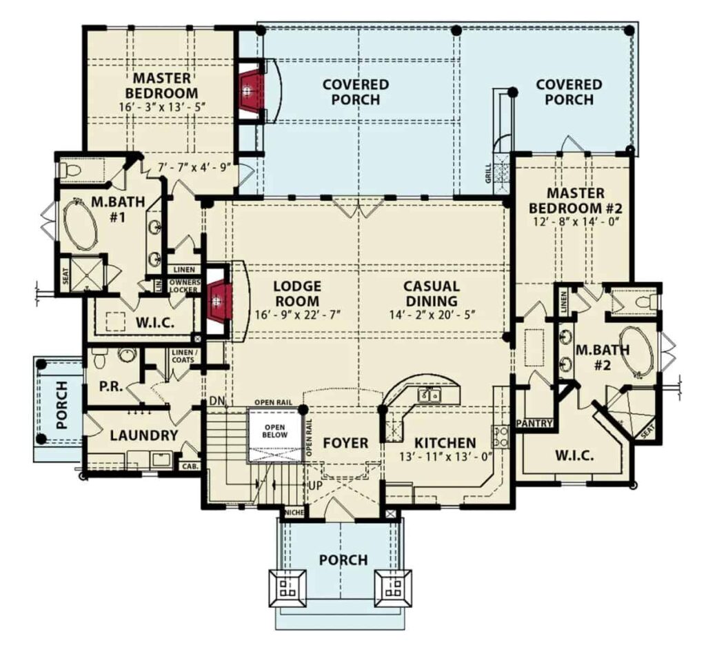 0362 07460B snow cap cottage b architectural designs smallhometours 12