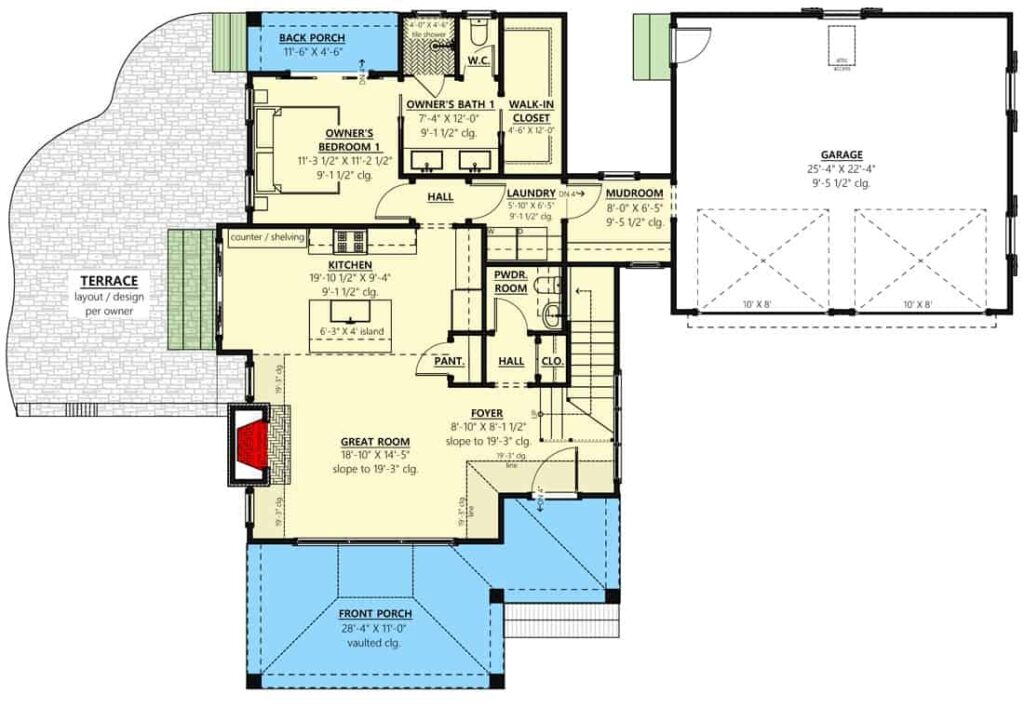 0364 865020SHW cottage home architectural designs smallhometours 14