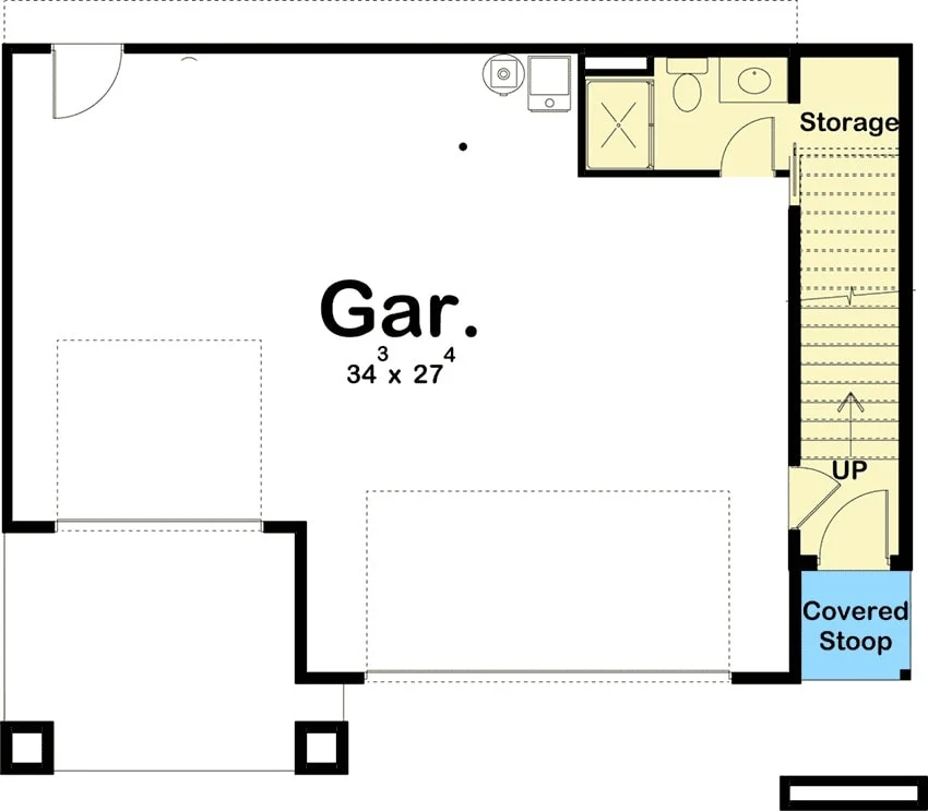 0370 2 bedroom two story modern carriage home with upper level deck smallhometours 7