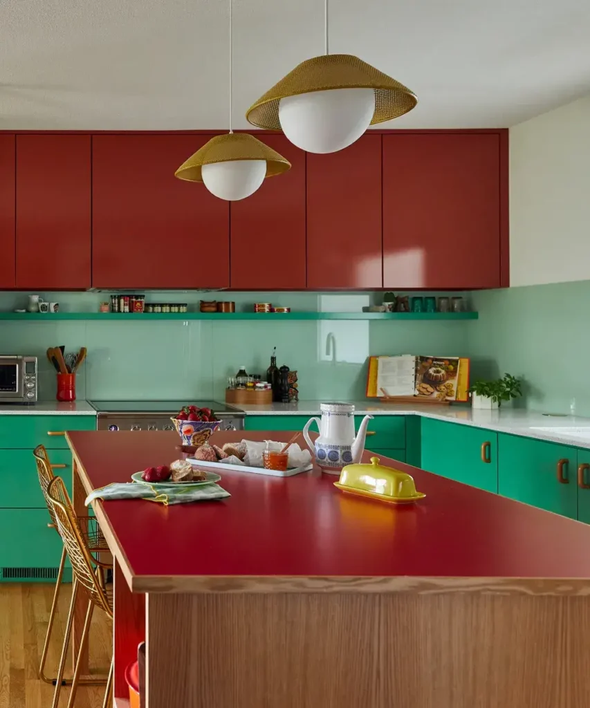 Kitschy Kitchen Ideas Eclectic Vintage Decor Inspiration With Cottage Farmhouse Aesthetic smallhometours.com 2 1