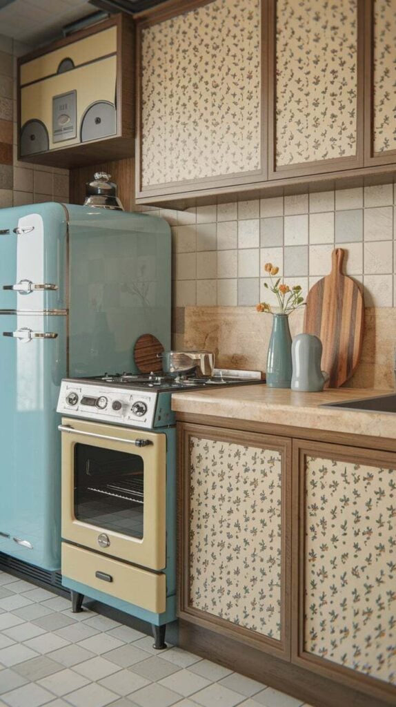 Kitschy Kitchen Inspo Decor Ideas Inspirations smallhometours.com 3