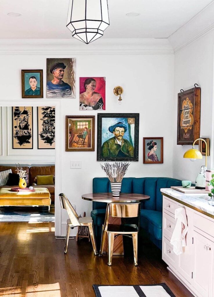 Kitschy Kitchen Inspo Decor Ideas smallhometours.com 2