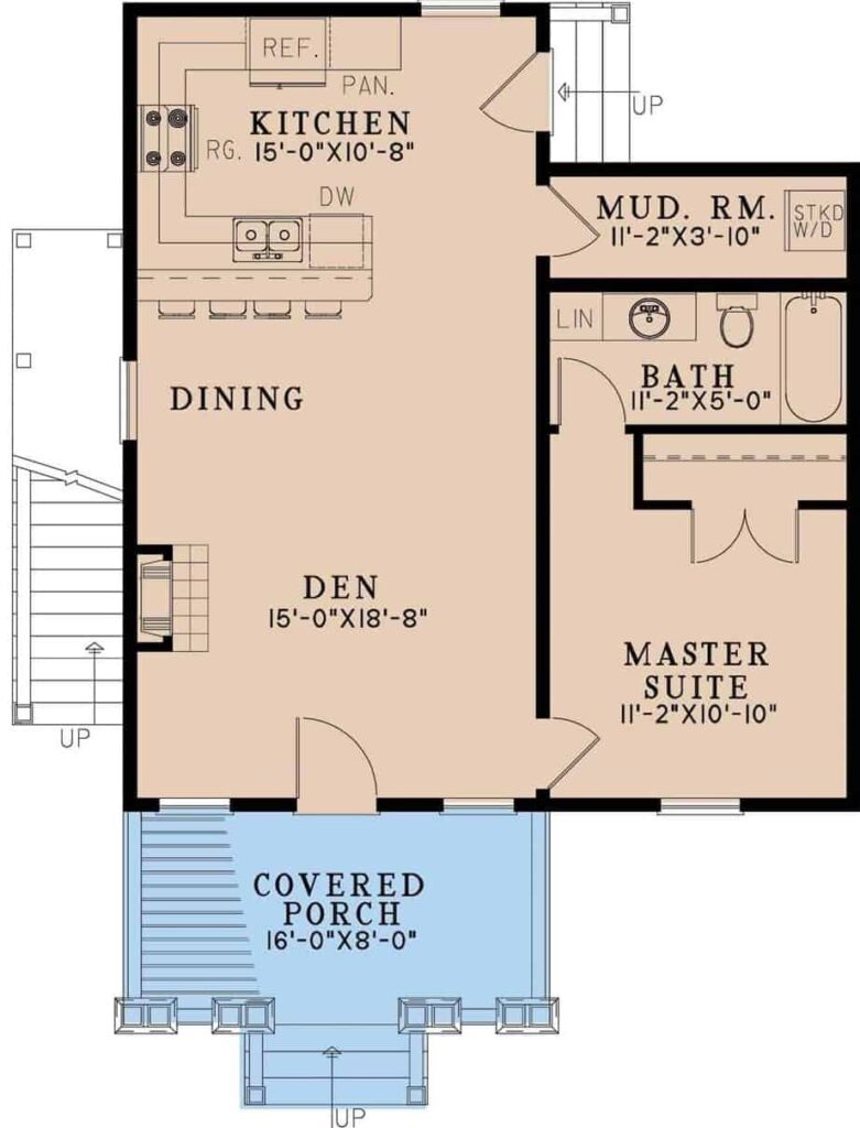 0387 193 1304 rustic home the plan collection smallhometours 15
