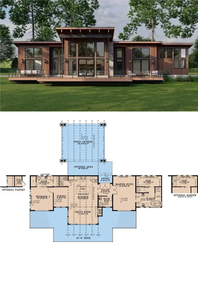 0389 193 1312 modern home the plan collection smallhometours.com 1
