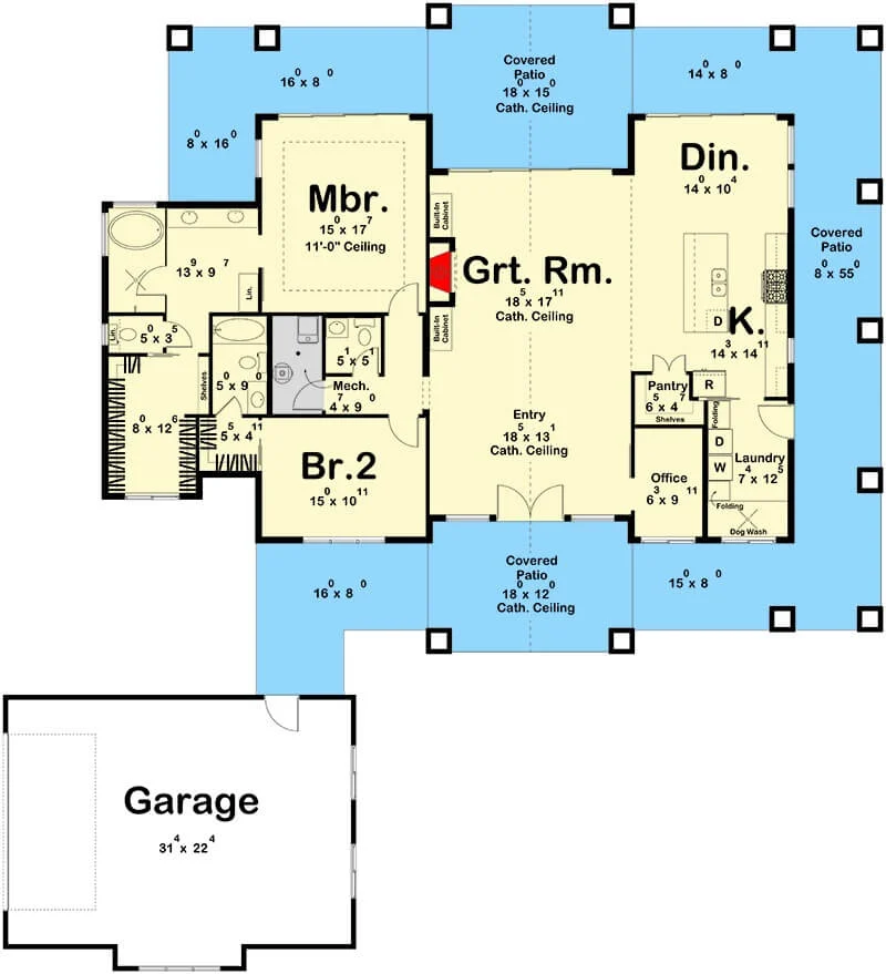 0394 623352DJ country style lake house architectural designs smallhometours.com 6