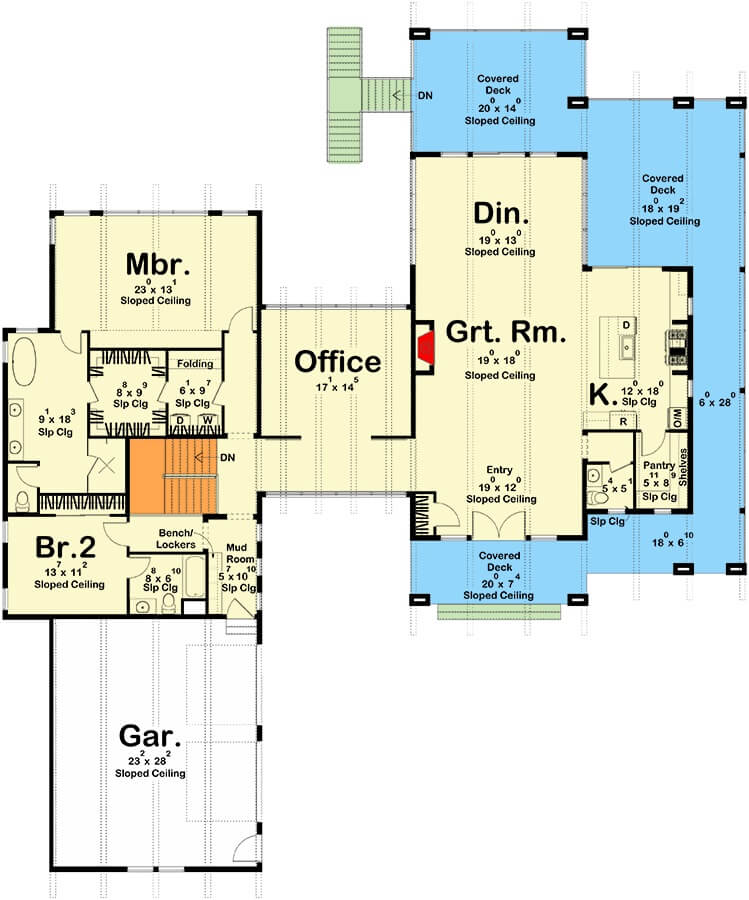 0395 623351DJ modern mountain home architectural designs smallhometours.com 15