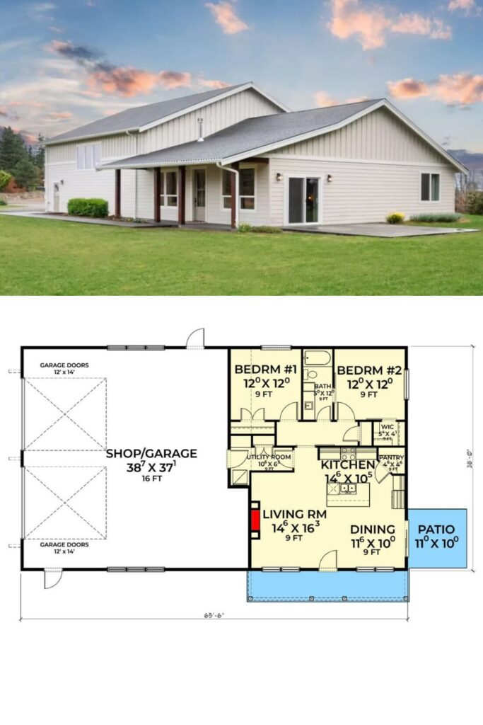 0396 280206JWD barndominium style home architectural designs smallhometours.com 1