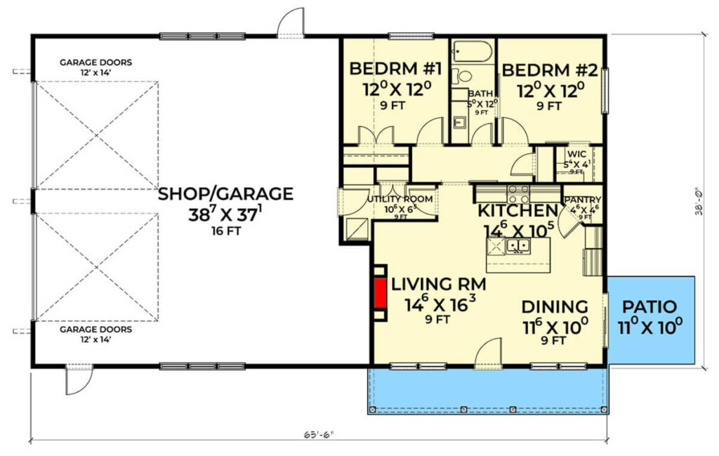 0396 280206JWD barndominium style home architectural designs smallhometours.com 20