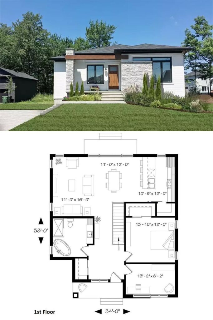 0399 THD 5296 camille ranch the house designers smallhometours.com 2