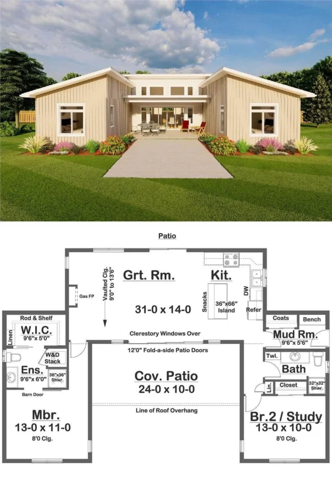 0406 177 1070 contemporary home the plan collection smallhometours.com 1