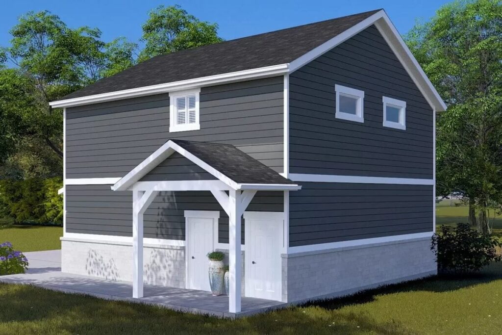 0407 61507UT traditional carriage home architectural designs smallhometours.com 8