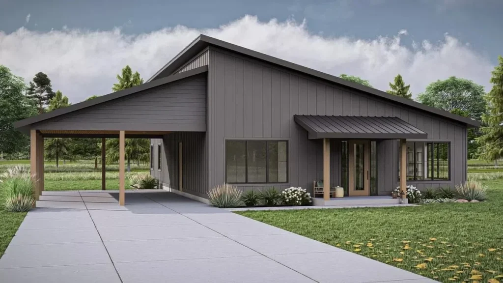 0409 623369DJ modern barndominium architectural designs smallhometours.com 13
