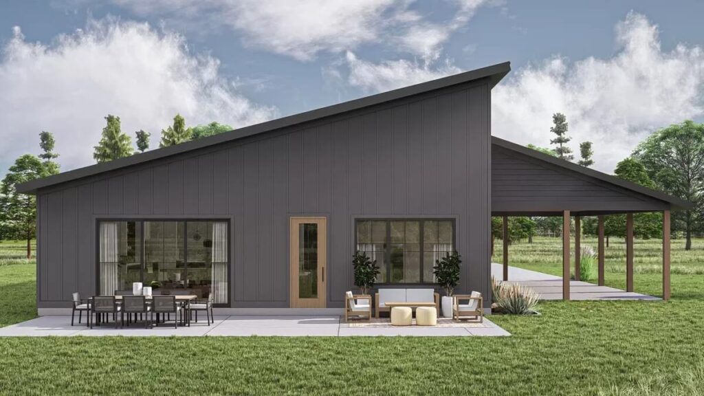 0409 623369DJ modern barndominium architectural designs smallhometours.com 3