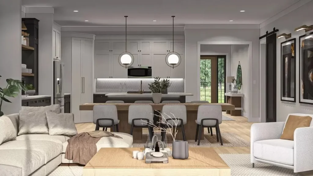 0409 623369DJ modern barndominium architectural designs smallhometours.com 9