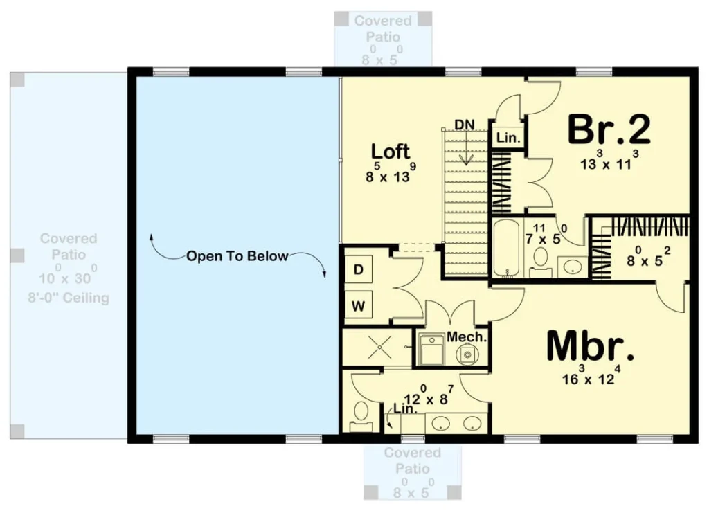 0411 623374DJ colonial home architectural designs smallhometours.com 5