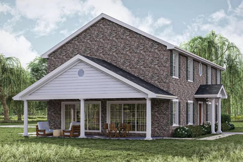 0411 623374DJ colonial home architectural designs smallhometours.com 7