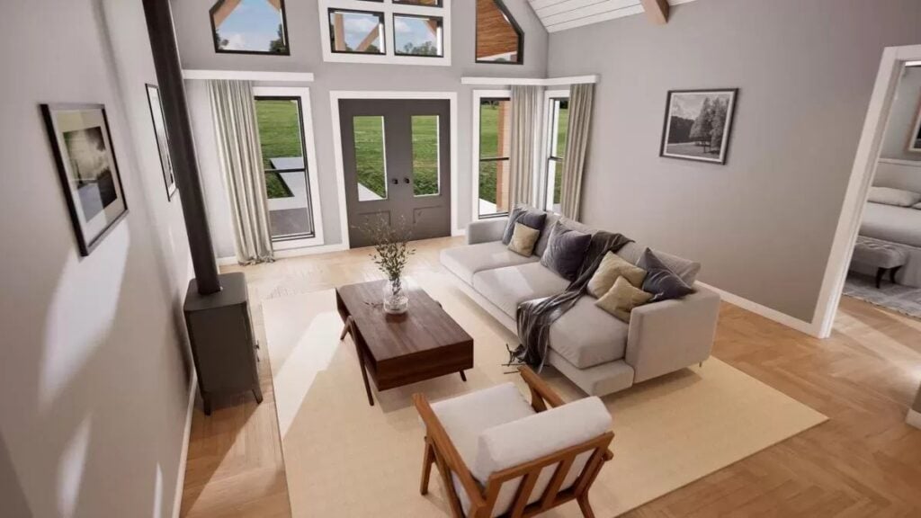 0413 680080VR rustic cabin house architectural designs smallhometours.com 9