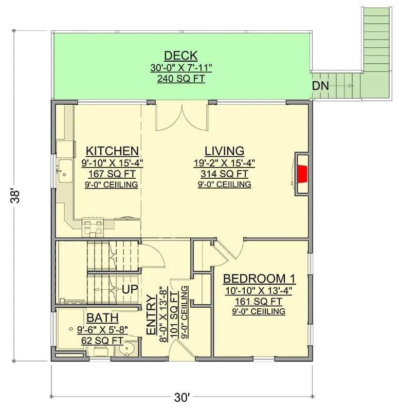 0415 300089FNK mountain home architectural designs smallhometours.com 11