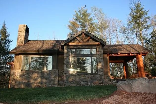 0416 THD 3134 cub creek log house the house designers smallhometours.com 1