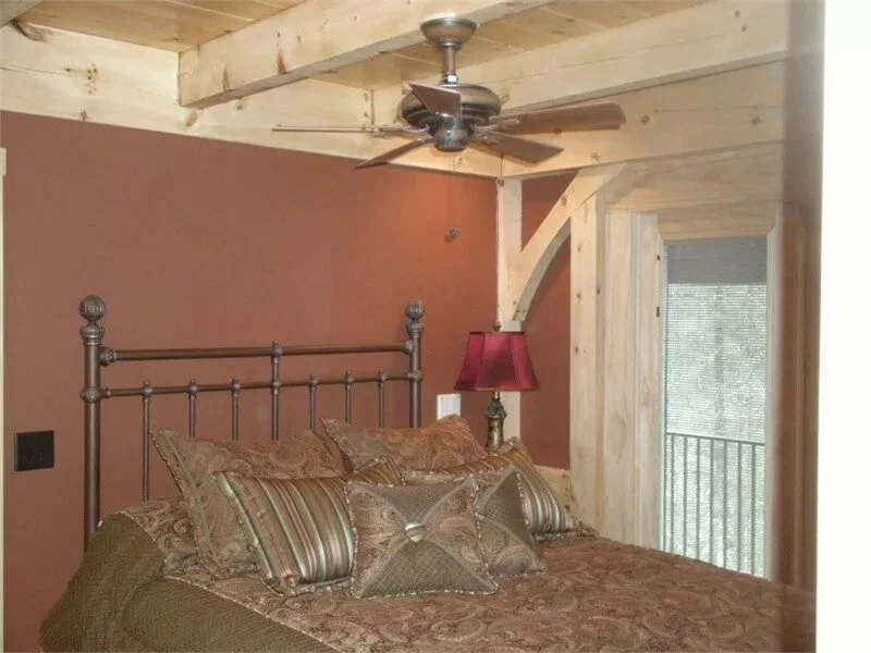 0416 THD 3134 cub creek log house the house designers smallhometours.com 5