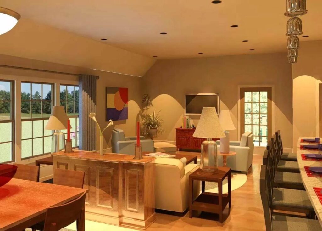0421 360119DK country carriage home architectural designs smallhometours.com 3