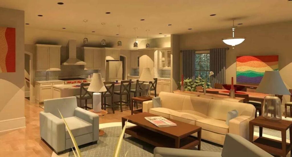0421 360119DK country carriage home architectural designs smallhometours.com 4