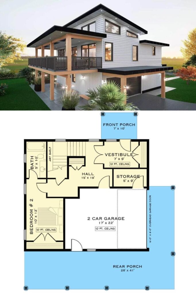 0435 147016RML modern home architectural designs smallhometours.com 2