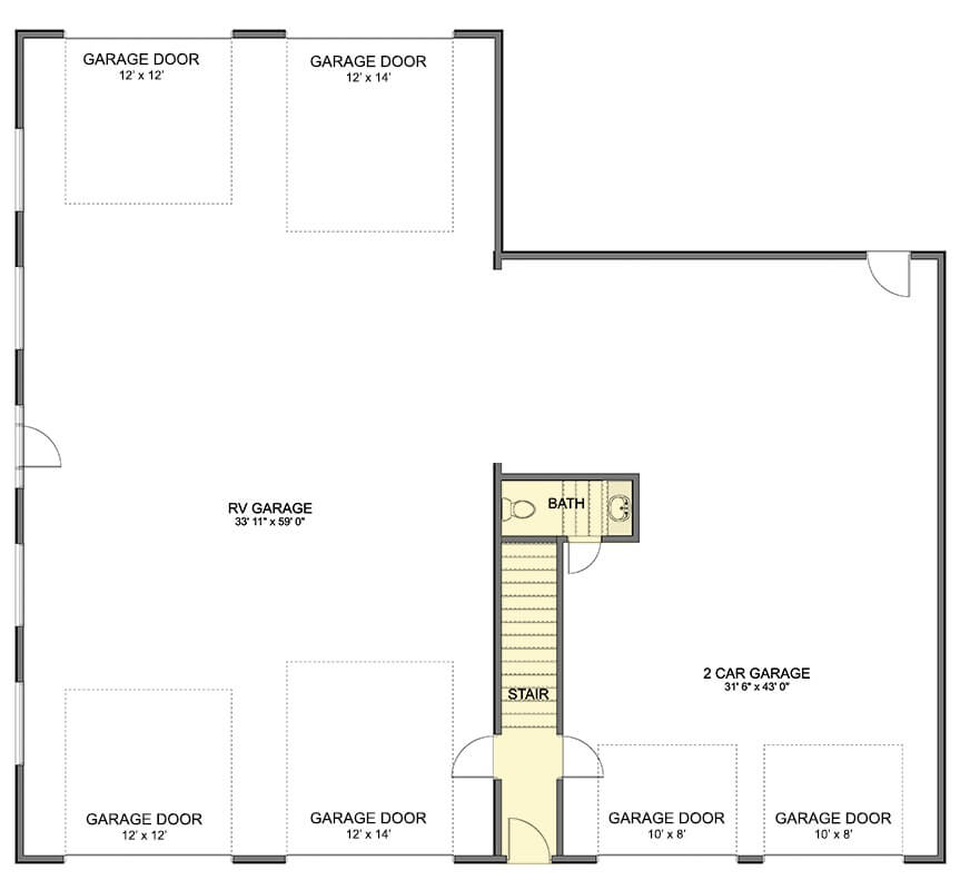 0436 61526UT modern barndominium arcihtectural designs smallhometours.com 11