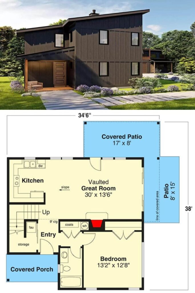 0440 72438DA contemporary home architectural designs smallhometours.com 2 2