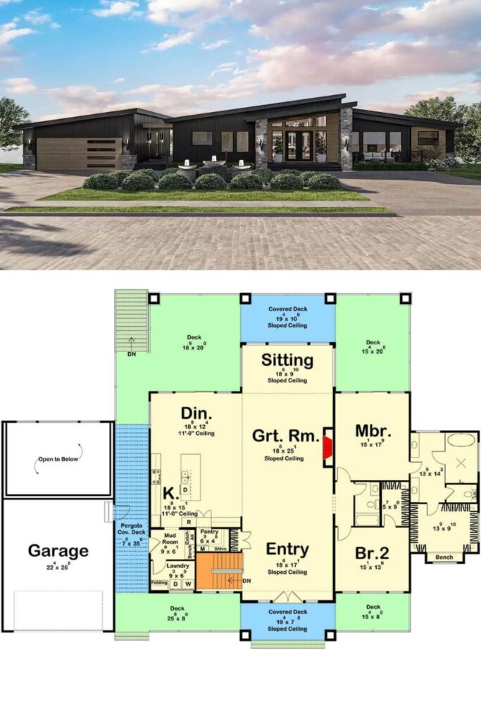 0453 623434DJ modern lake house architectural designs smallhometours.com 2