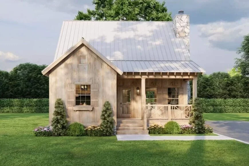 0457 70885MK country cabin architectural designs smallhometours.com 1
