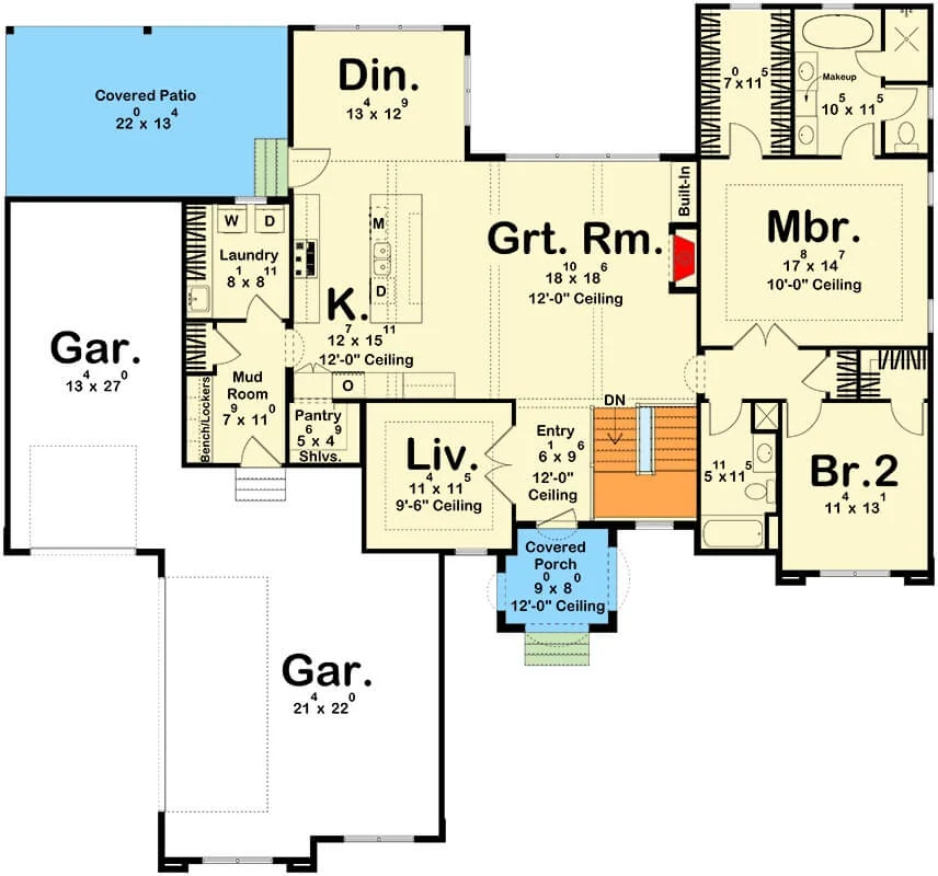 0458 623437DJ mediterranean home architectural designs smallhometours.com 3