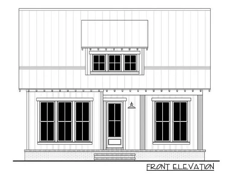 0459 51891HZ rustic cottage architectural designs smallhometours.com 4