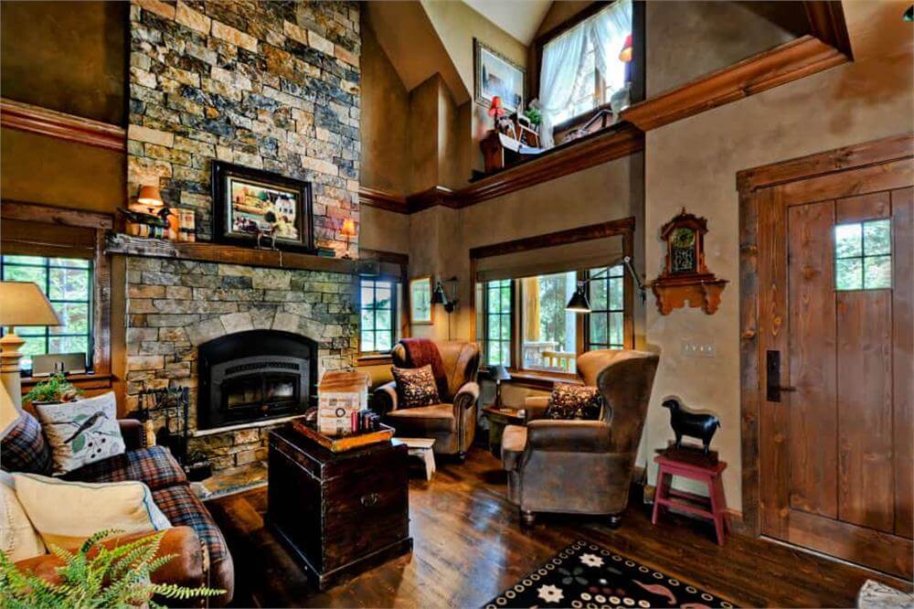 0474 rustic 2 bedroom log cabin 1362 sq ft floor plan smallhometours.com 7