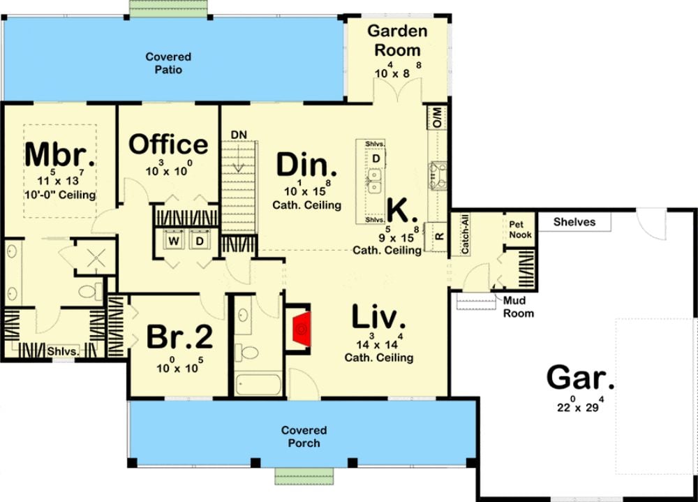 0475 american rancher home floor plan smallhometours.com 6