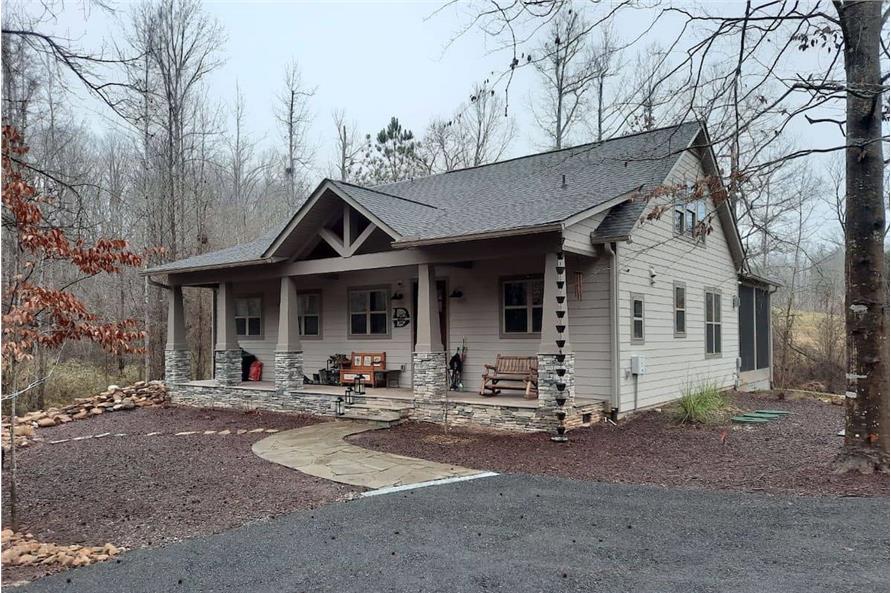 0478 2 bedroom two story vacation country cabin smallhometours.com 3