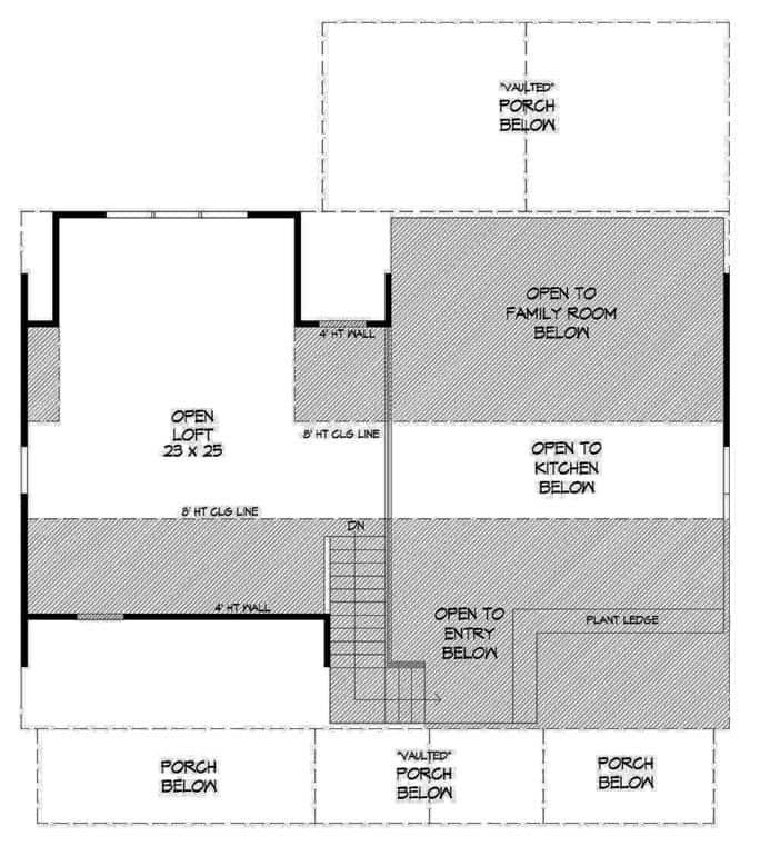 0478 2 bedroom two story vacation country cabin smallhometours.com 5