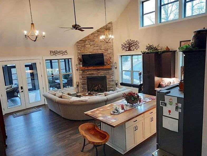 0478 2 bedroom two story vacation country cabin smallhometours.com 5