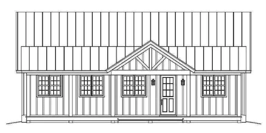 0478 2 bedroom two story vacation country cabin smallhometours.com 8