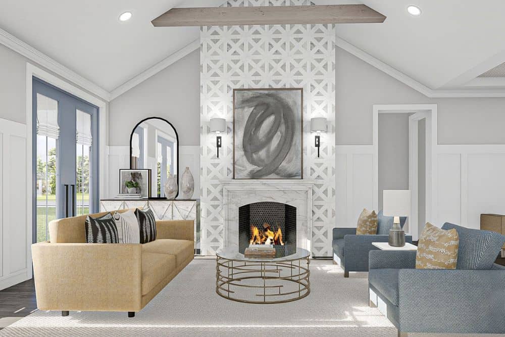 0484 single story 2 bedroom new american home with open floor plan and garage smallhometours.com 6