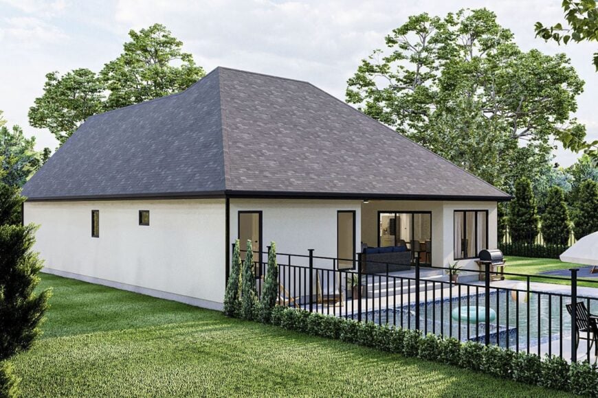 0485 single story 2 bedroom european cottage style home with open concept living smallhometours.com 6