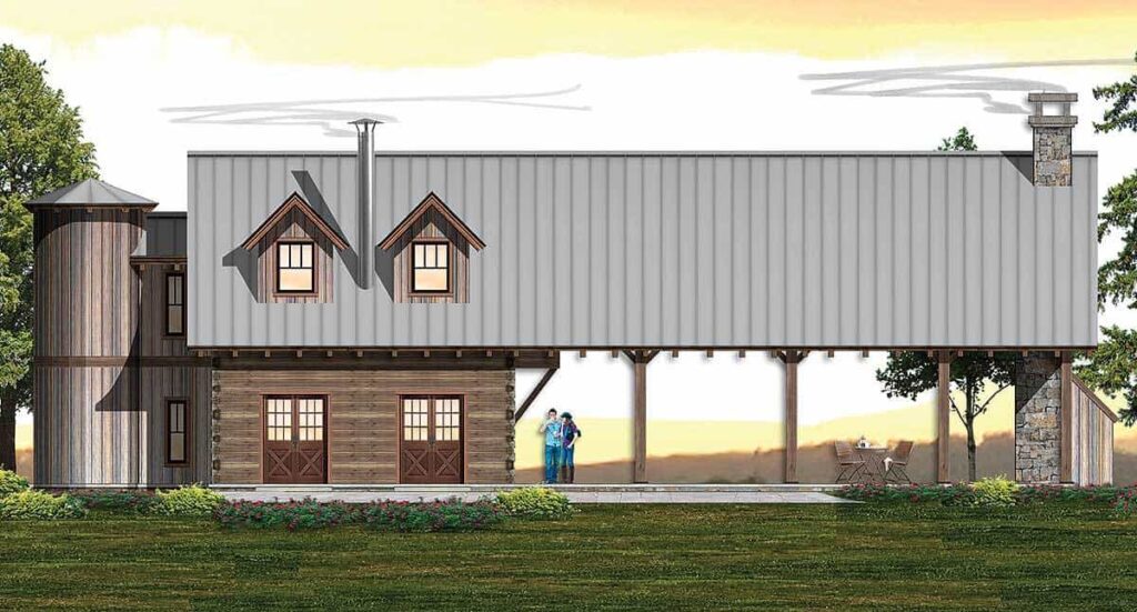 0489 two story 2 bedroom rustic home with enormous outdoor living smallhometours.com 4