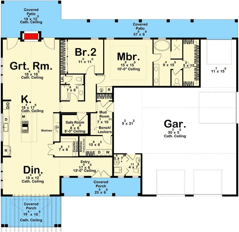 0493 623444DJ barndominium home architectural designs smallhometours.com 3