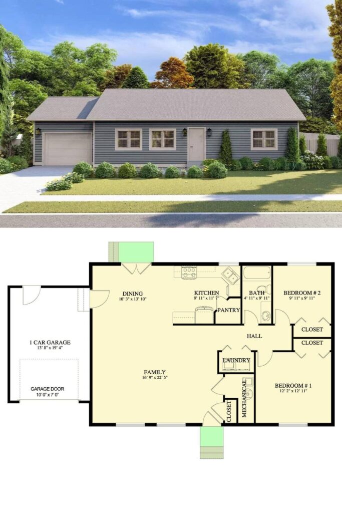0495 61544UT traditional ranch architectural designs smallhometours.com 2