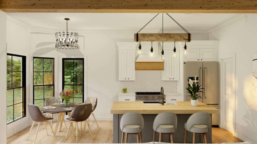 0503 single story european style 2 bedroom cottage smallhometours.com 2