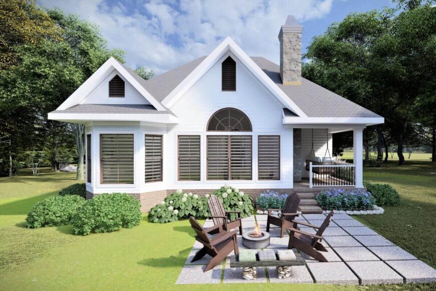 0503 single story european style 2 bedroom cottage smallhometours.com 5