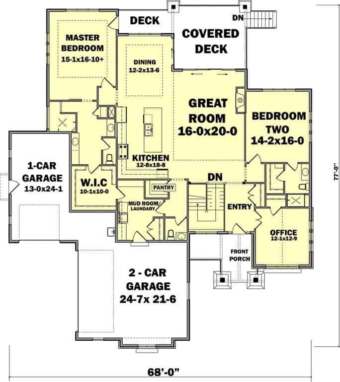 0506 rustic single story 2 bedroom ranch smallhometours.com 14